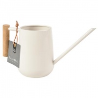 Indoor Watering Can Cream Wooden Handle By Burgon & Ball